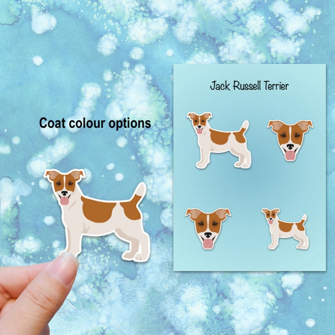 Jack Russell Terrier (smoothcoat) Vinyl Sticker Set