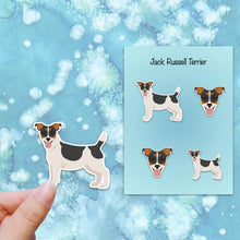 Load image into Gallery viewer, Jack Russell Terrier (smoothcoat) Vinyl Sticker Set
