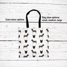 Load image into Gallery viewer, Akita pattern tote bag
