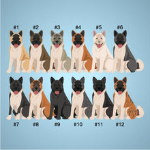 Load image into Gallery viewer, Akita tote bag personalized
