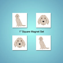 Load image into Gallery viewer, Goldendoodle 1 inch magnet set
