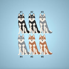 Load image into Gallery viewer, Alaskan Klee Kai ornament personalized
