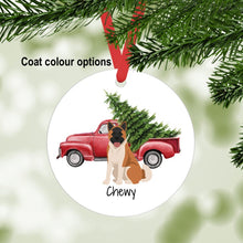 Load image into Gallery viewer, Akita ornament personalized
