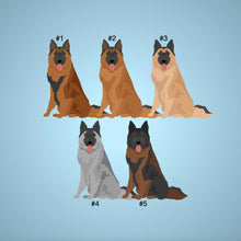 Load image into Gallery viewer, Belgian Tervuren 1 inch magnet set
