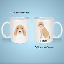 Load image into Gallery viewer, American English Coonhound 11 oz mug personalized
