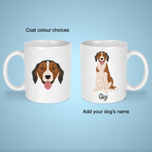 Load image into Gallery viewer, American Foxhound 11 oz mug personalized
