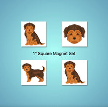 Load image into Gallery viewer, Morkie (Maltese/Yorkshire Terrier mix) 1 inch magnet set
