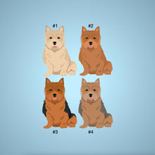 Load image into Gallery viewer, Norwich Terrier 1 inch magnet set
