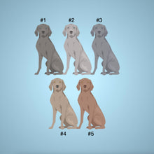 Load image into Gallery viewer, Weimaraner 1 inch magnet set
