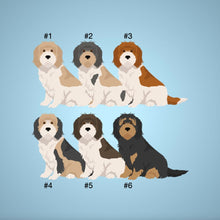 Load image into Gallery viewer, Grand Basset Griffon Vendeen 1 inch magnet set
