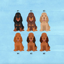 Load image into Gallery viewer, Bloodhound puppy ornament personalized
