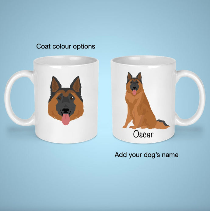 Belgian Tervuren 11 oz mug personalized