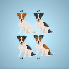 Load image into Gallery viewer, Jack Russell Terrier 1 inch magnet set
