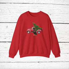 Load image into Gallery viewer, Australian Kelpie Red Truck Sweatshirt
