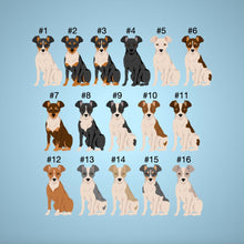 Load image into Gallery viewer, Rat Terrier (tipped ears) Vinyl Sticker Set
