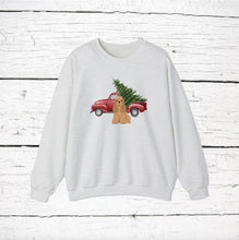 Load image into Gallery viewer, American Cocker Spaniel Red Truck Sweatshirt
