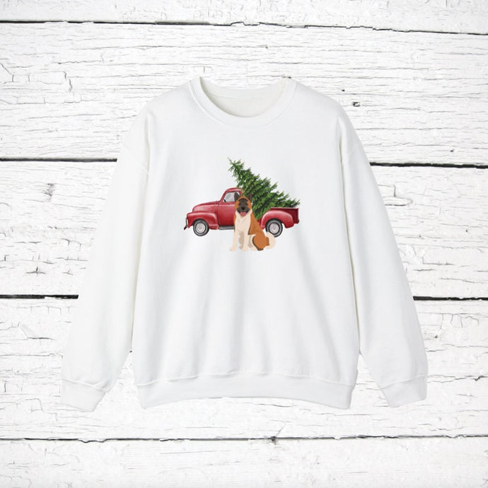 Akita Red Truck Sweatshirt