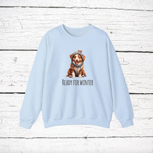 Load image into Gallery viewer, Australian Shepherd &#39;READY FOR WINTER&#39; Sweatshirt
