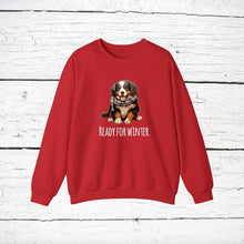 Load image into Gallery viewer, Bernese Mountain Dog &#39;READY FOR WINTER&#39; Sweatshirt
