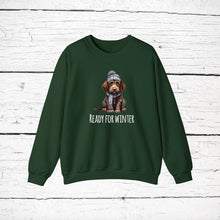 Load image into Gallery viewer, German Wirehaired Pointer &#39;READY FOR WINTER&#39; Sweatshirt
