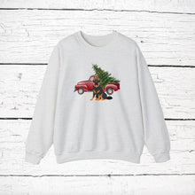 Load image into Gallery viewer, Bohemian Shepherd Red Truck Sweatshirt
