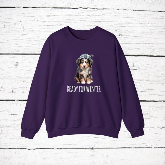 Miniature American Shepherd 'READY FOR WINTER' Sweatshirt