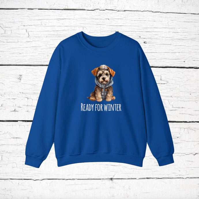 Miniature Schnauzer 'READY FOR WINTER' Sweatshirt