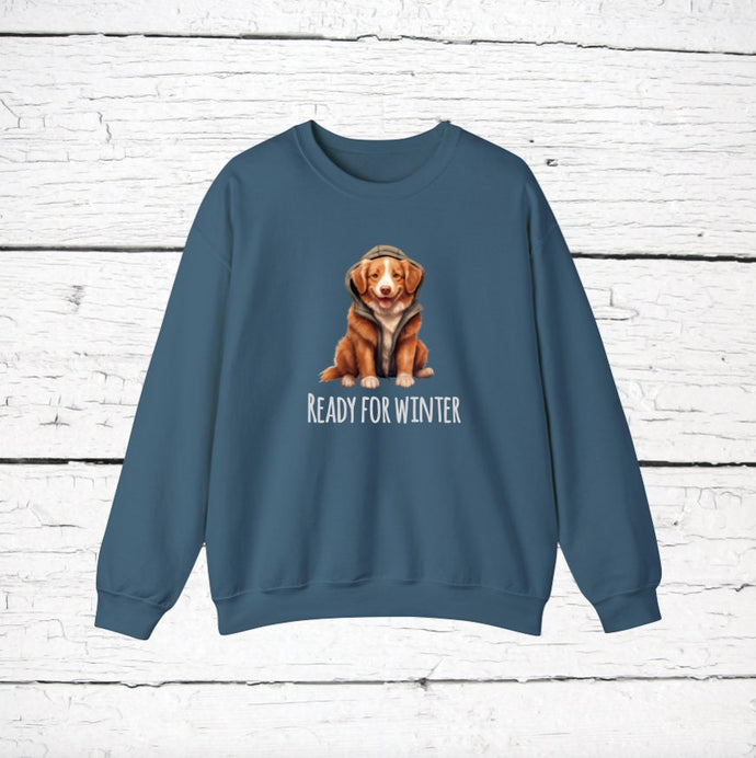 Nova Scotia Duck Tolling Retriever 'READY FOR WINTER' Sweatshirt