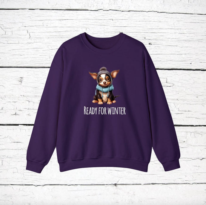 Rat Terrier 'READY FOR WINTER' Sweatshirt