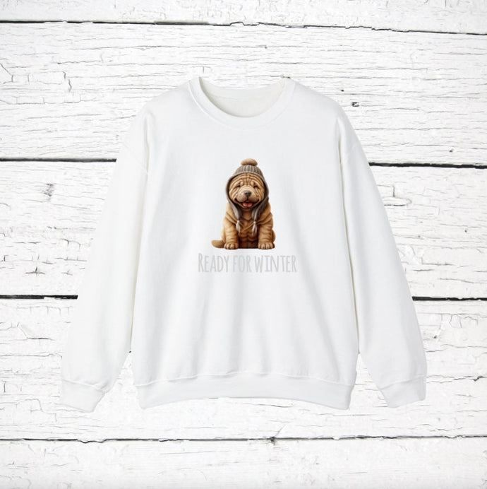 Shar Pei 'READY FOR WINTER' Sweatshirt