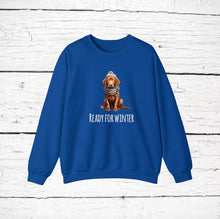 Load image into Gallery viewer, Vizsla &#39;READY FOR WINTER&#39; Sweatshirt
