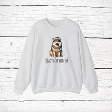 Load image into Gallery viewer, Alaskan Malamute &#39;READY FOR WINTER&#39; Sweatshirt
