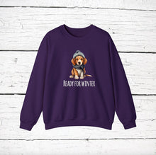 Load image into Gallery viewer, Beagle &#39;READY FOR WINTER&#39; Sweatshirt
