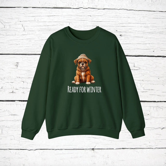 Boxer 'READY FOR WINTER' Sweatshirt