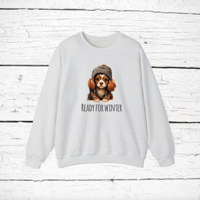 Cavalier King Charles Spaniel 'READY FOR WINTER' Sweatshirt