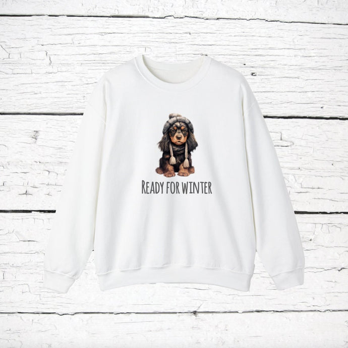 English Cocker Spaniel 'READY FOR WINTER' Sweatshirt