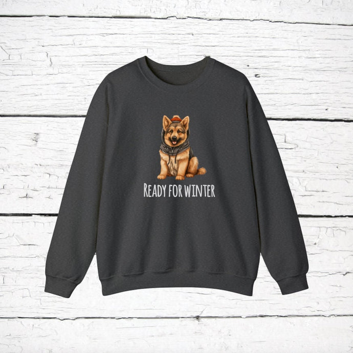 German Shepherd 'READY FOR WINTER' Sweatshirt