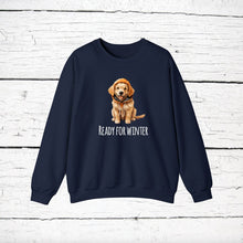 Load image into Gallery viewer, Golden Retriever &#39;READY FOR WINTER&#39; Sweatshirt
