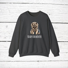 Load image into Gallery viewer, Keeshond &#39;READY FOR WINTER&#39; Sweatshirt
