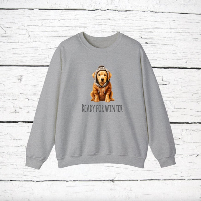 Labrador Retriever 'READY FOR WINTER' Sweatshirt