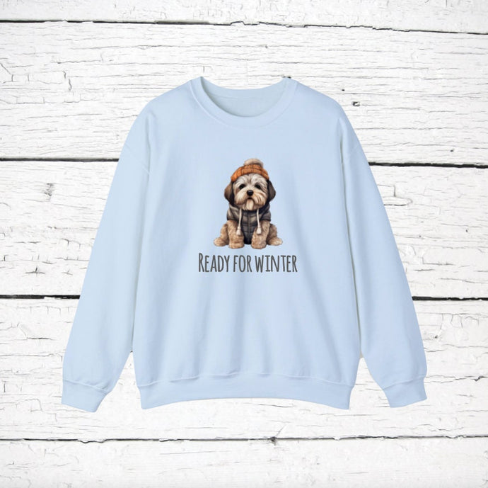 Lhasa Apso 'READY FOR WINTER' Sweatshirt