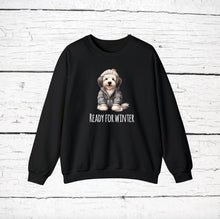 Load image into Gallery viewer, Old English Sheepdog &#39;READY FOR WINTER&#39; Sweatshirt
