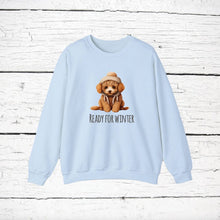 Load image into Gallery viewer, Poodle &#39;READY FOR WINTER&#39; Sweatshirt
