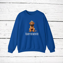 Load image into Gallery viewer, Rhodesian Ridgeback &#39;READY FOR WINTER&#39; Sweatshirt
