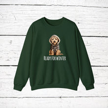 Load image into Gallery viewer, Soft Coated Wheaten Terrier &#39;READY FOR WINTER&#39; Sweatshirt
