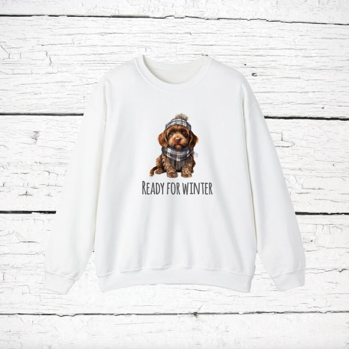 Wirehaired Pointing Griffon 'READY FOR WINTER' Sweatshirt