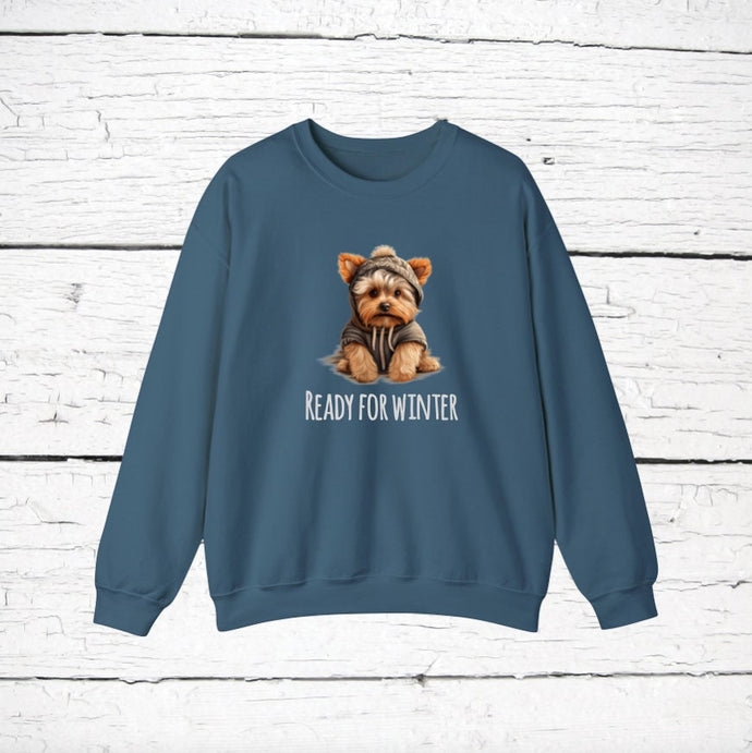 Yorkshire Terrier 'READY FOR WINTER' Sweatshirt