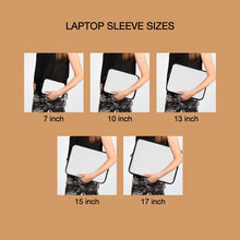 Load image into Gallery viewer, Faverolles chicken laptop/iPad sleeve
