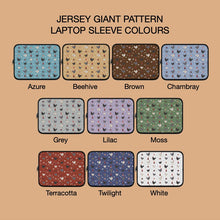 Load image into Gallery viewer, Jersey Giant chicken laptop/iPad sleeve
