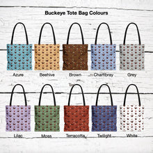 Load image into Gallery viewer, Buckeye Chicken pattern tote bag - chicken tote bag - farm animal carry bag
